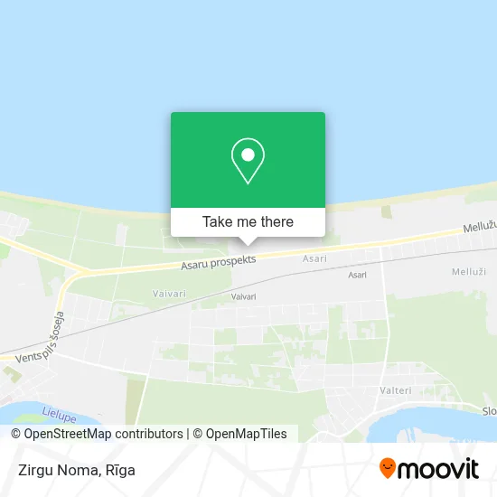 Zirgu Noma map