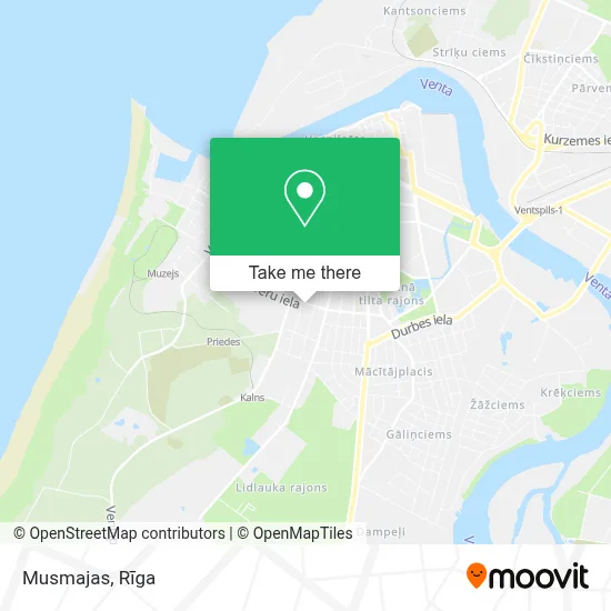 Musmajas map