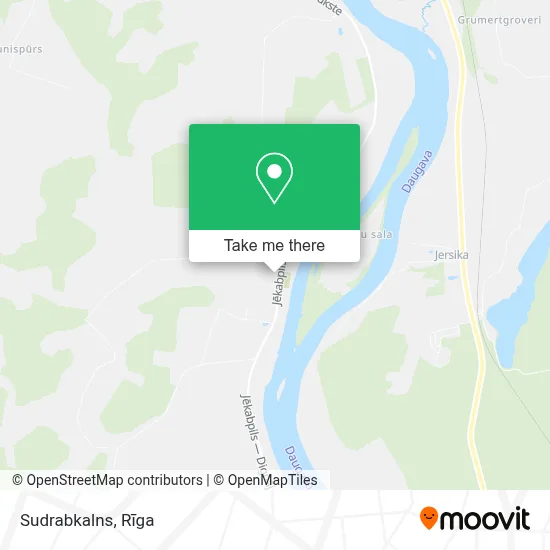 Sudrabkalns map