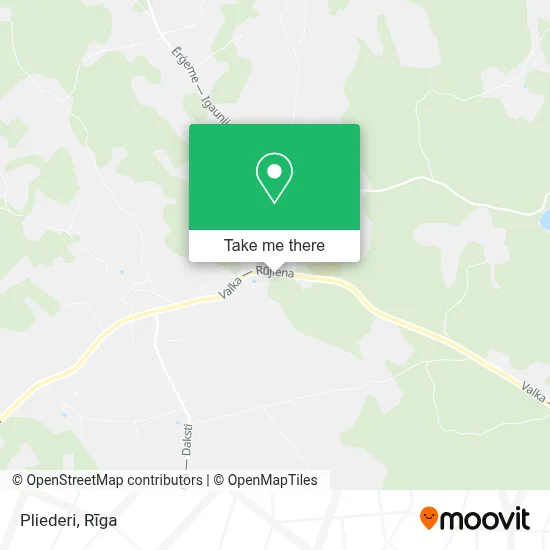 Pliederi map