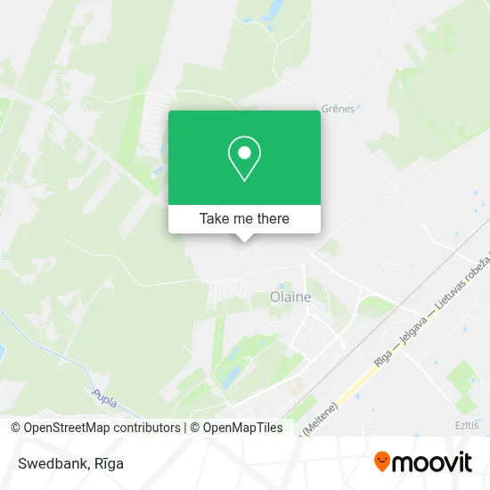 Swedbank map