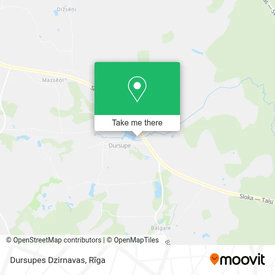 Dursupes Dzirnavas map