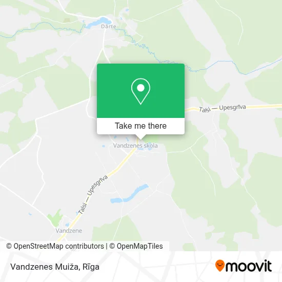 Vandzenes Muiža map