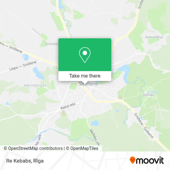 Re Kebabs map