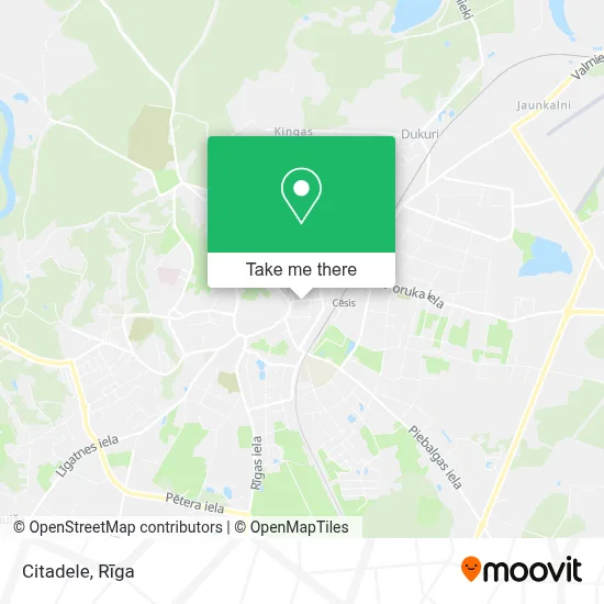 Citadele map