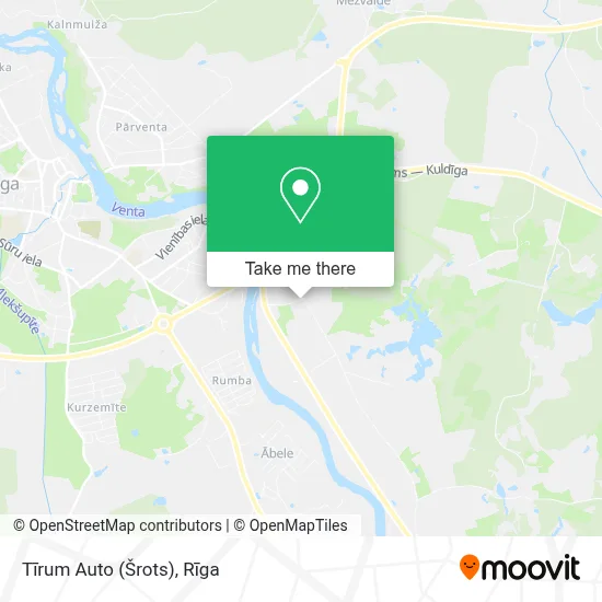 Tīrum Auto (Šrots) map