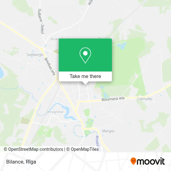 Bilance map