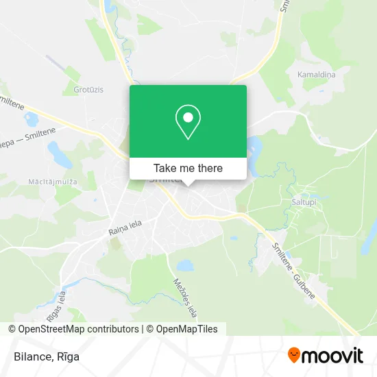 Bilance map