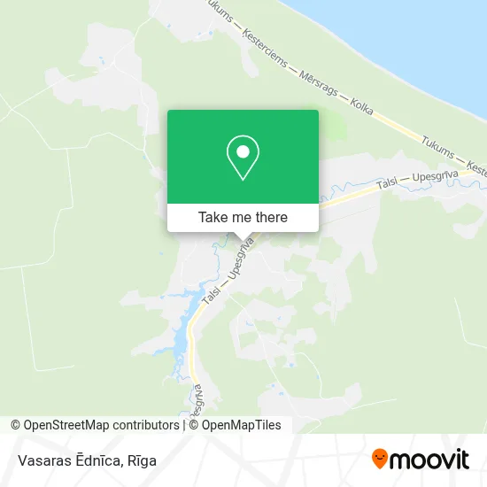 Vasaras Ēdnīca map