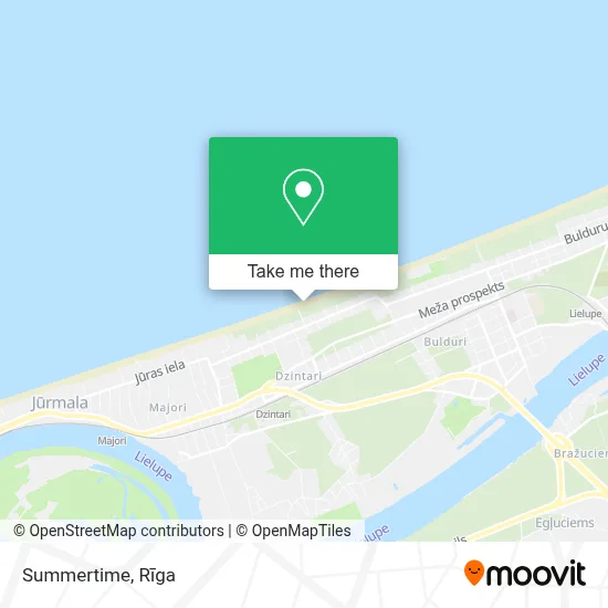 Summertime map