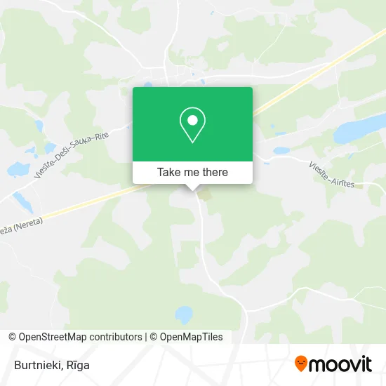 Burtnieki map