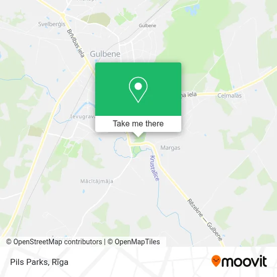 Pils Parks map
