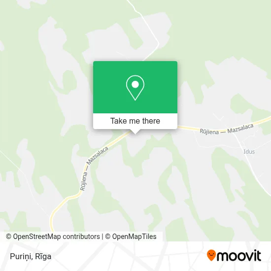 Puriņi map