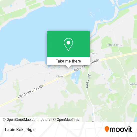 Labie Koki map