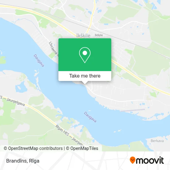 Brandīns map