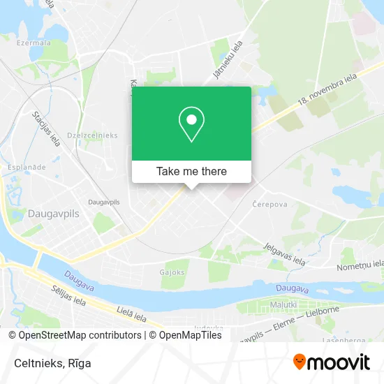 Celtnieks map