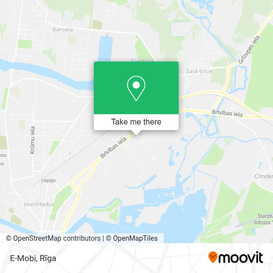 E-Mobi map