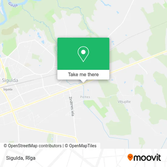 Sigulda map