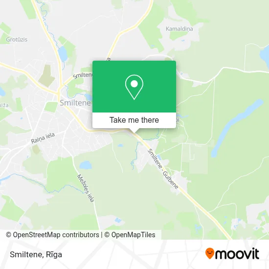 Smiltene map