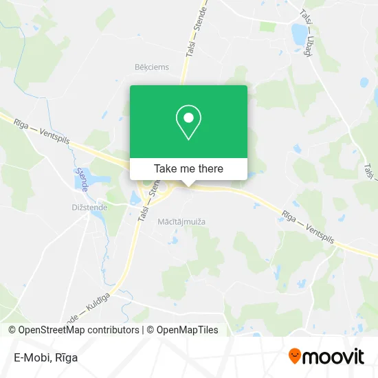 E-Mobi map