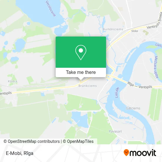 E-Mobi map