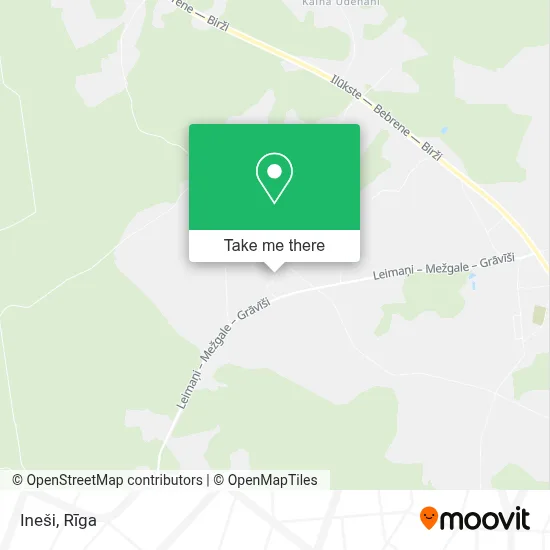 Ineši map
