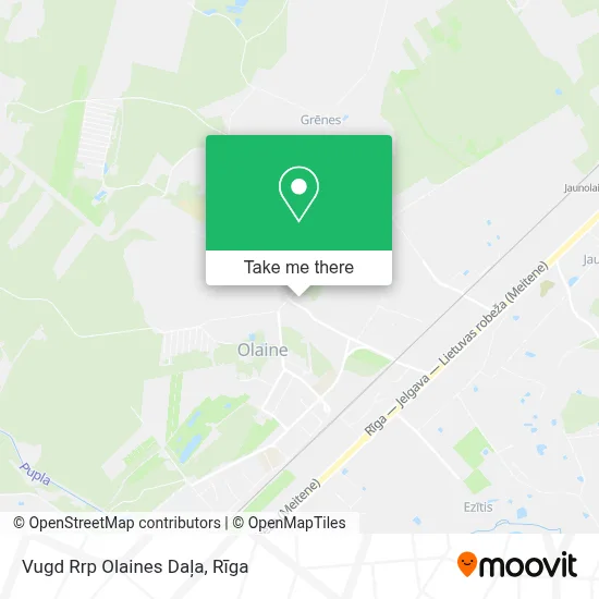 Vugd Rrp Olaines Daļa map
