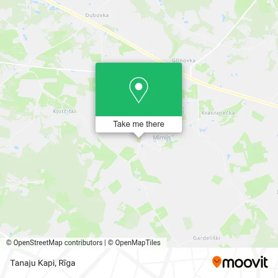Tanaju Kapi map