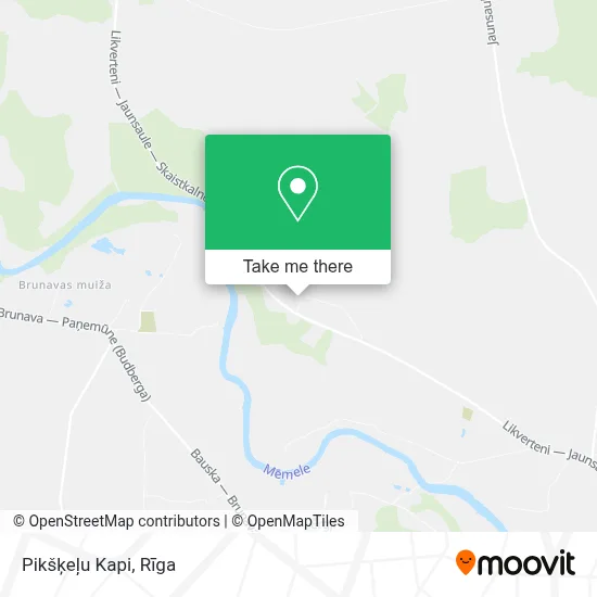 Pikšķeļu Kapi map