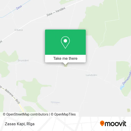 Zasas Kapi map