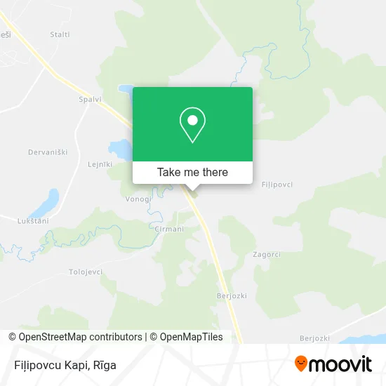 Fiļipovcu Kapi map