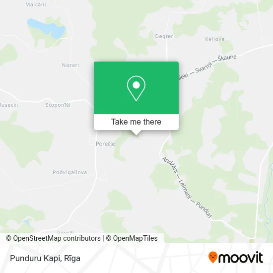 Punduru Kapi map