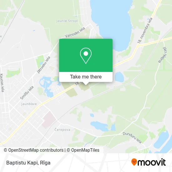 Baptistu Kapi map