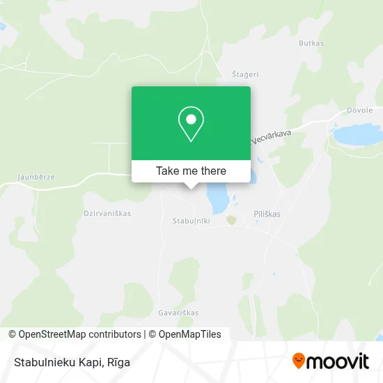Stabulnieku Kapi map