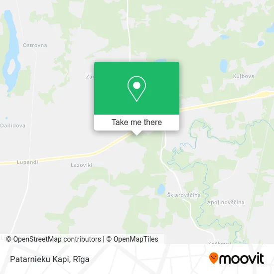 Patarnieku Kapi map