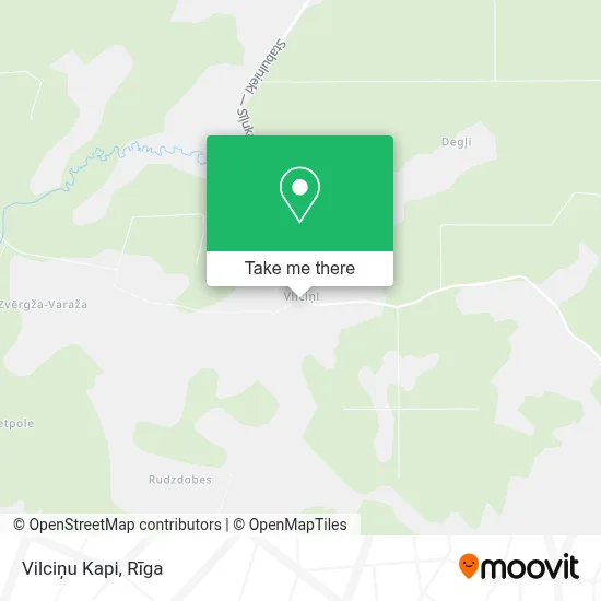 Vilciņu Kapi map