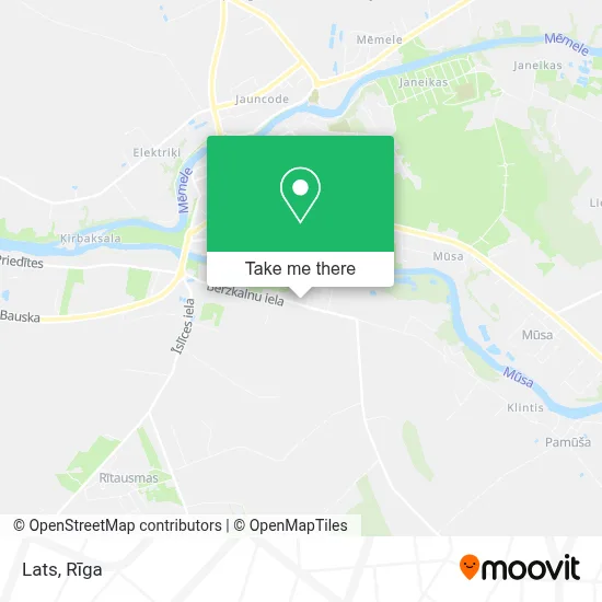 Lats map