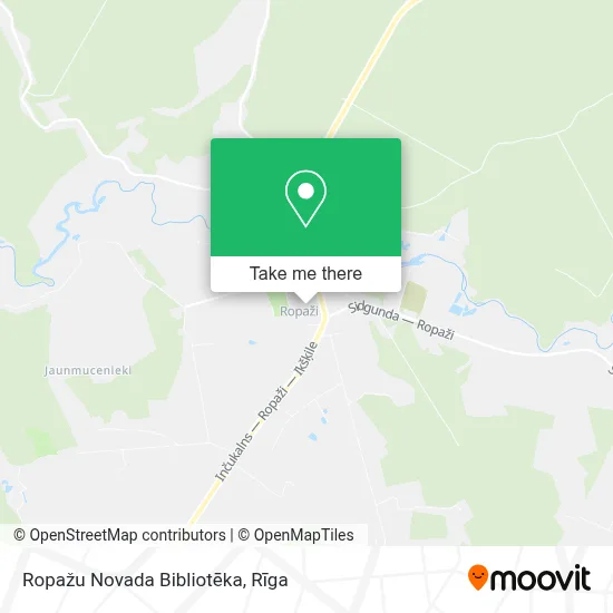 Ropažu Novada Bibliotēka map
