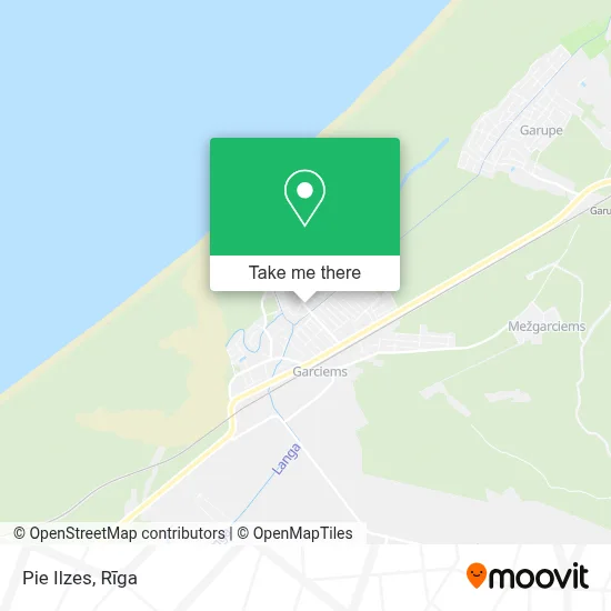 Pie Ilzes map