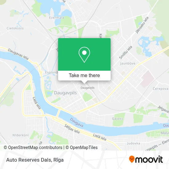 Auto Reserves Dals map