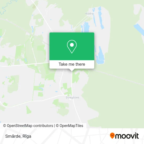 Smārde map