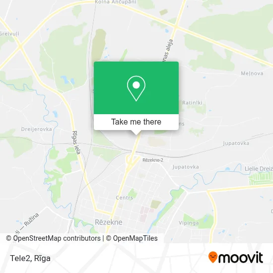 Tele2 map