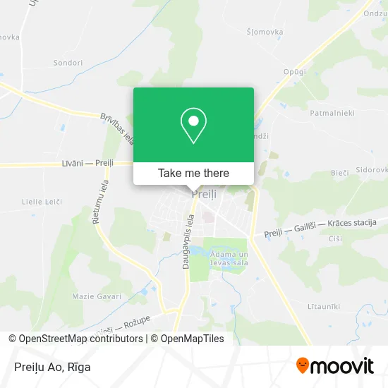 Preiļu Ao map