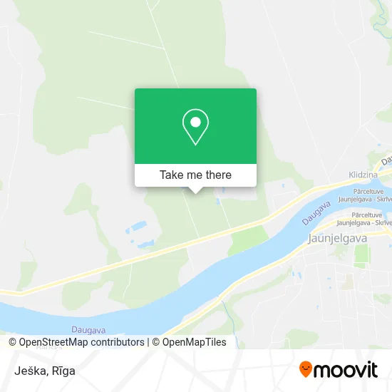 Ješka map