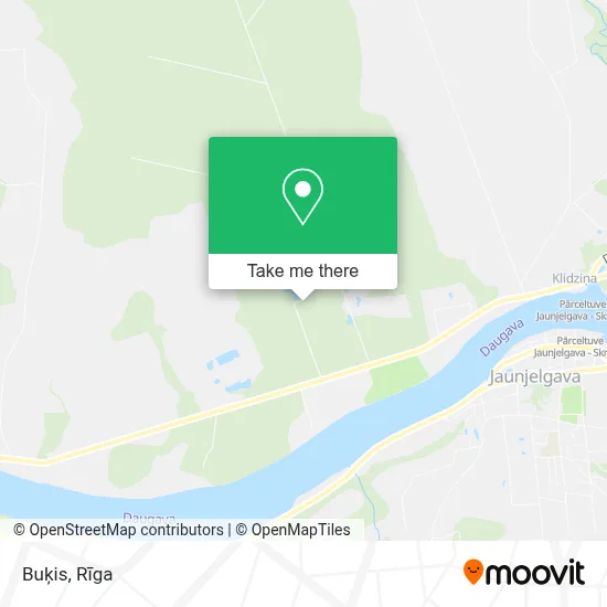 Buķis map