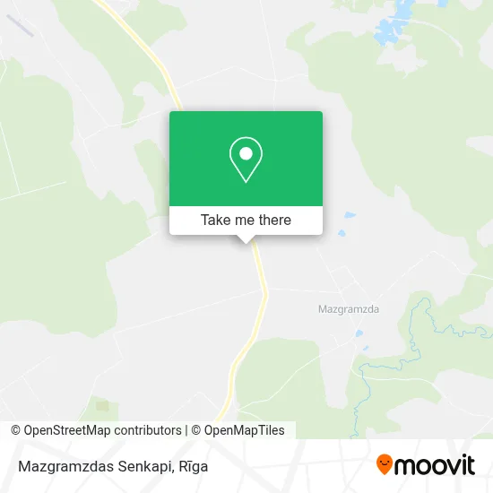 Mazgramzdas Senkapi map
