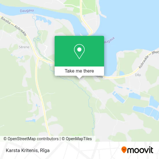 Karsta Kritenis map