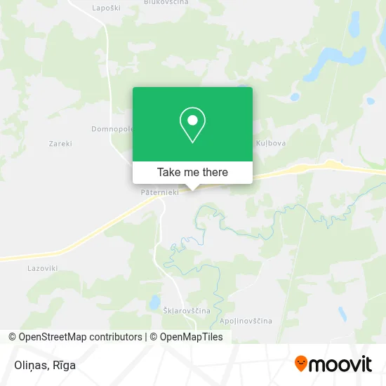 Oliņas map