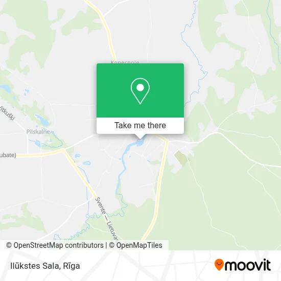 Ilūkstes Sala map