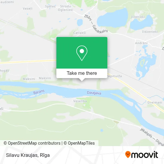 Silavu Kraujas map